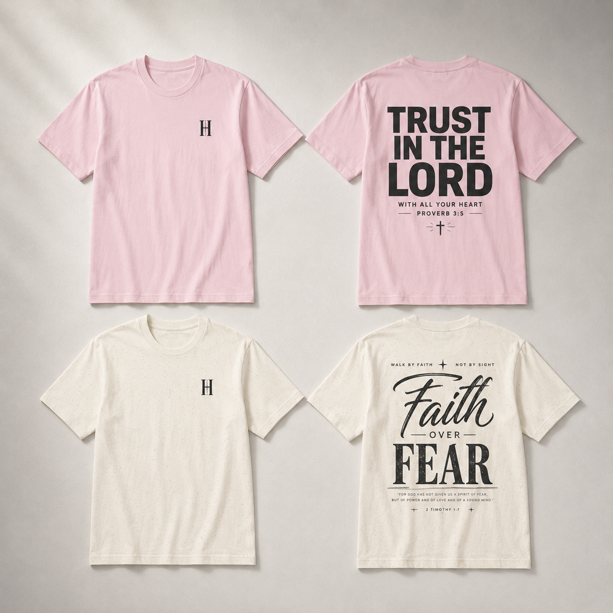 HISWAY Christian T-shirts and Bible verse graphic tees collection