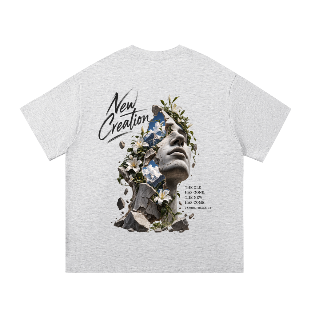 HISWAY New Creation Christian T-shirt inspired by 2 Corinthians 5:17 - product image 3