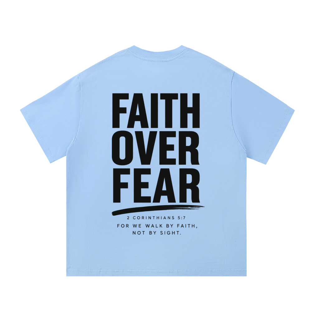 HISWAY Faith Over Fear Bible verse T-shirt - product image 9