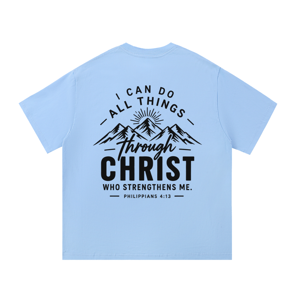 HISWAY Philippians 4:13 Christian T-shirt - product image 9