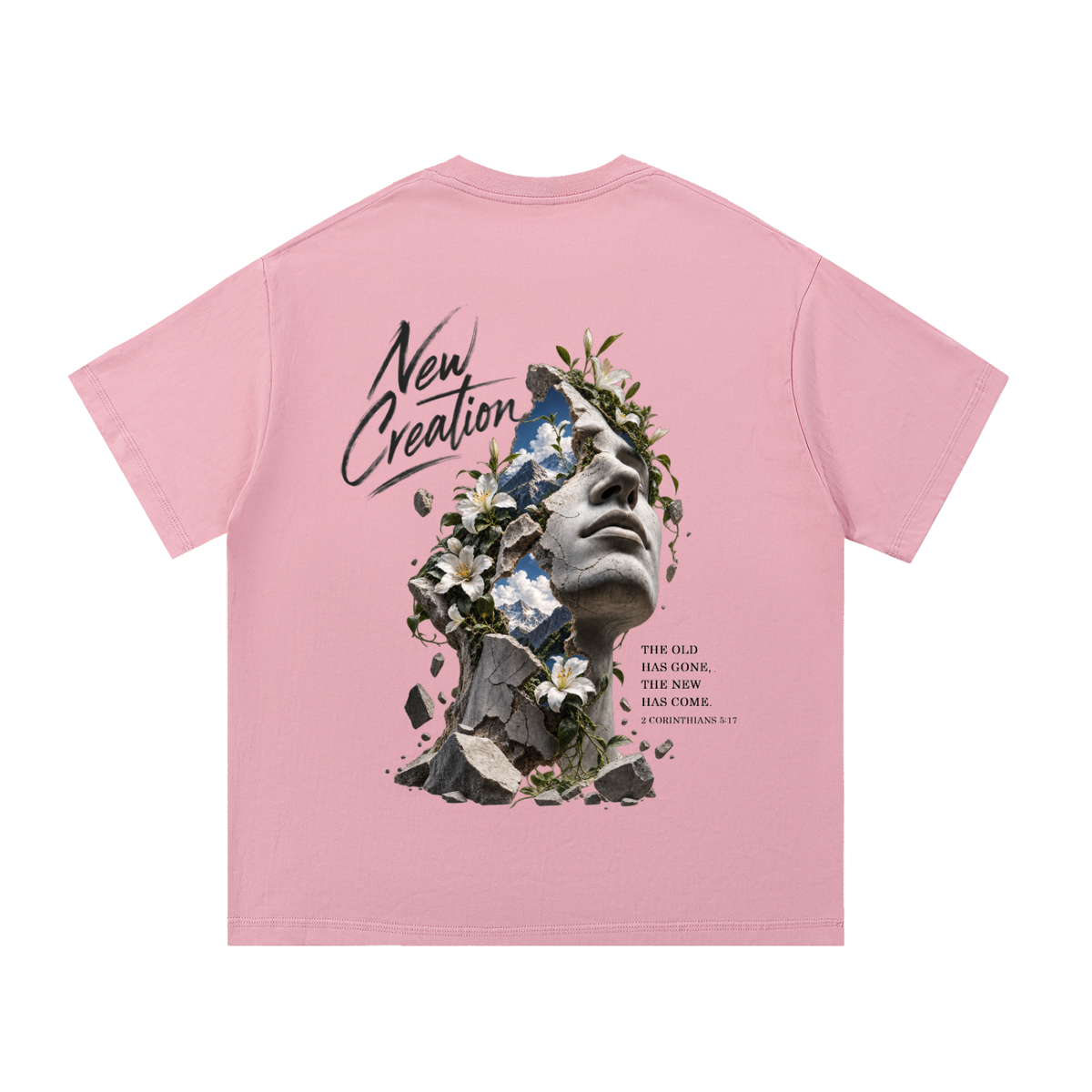 HISWAY New Creation Christian T-shirt inspired by 2 Corinthians 5:17 - product image 7