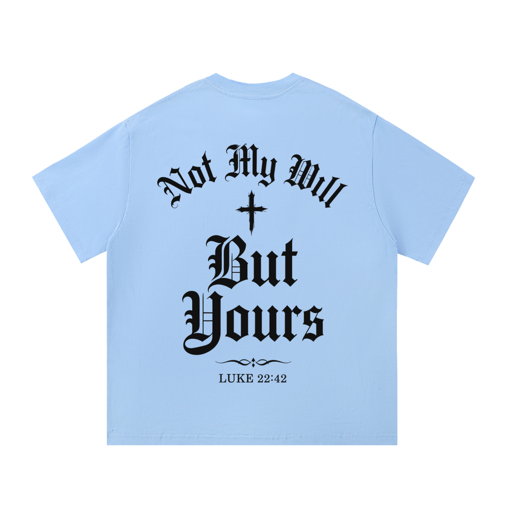ChristianTShirt,ChristianGraphicTee,ChristianStreetwear,BibleVerseShirt,Luke2242,NotMyWillButYours,FaithBasedClothing,ChristianApparel,GothicChristian,ChristianClothing,ScriptureShirt,JesusShirt,FaithStreetwear,CrossTShirt,ReligiousStreetwear,ChristianFashion,FaithGraphicTee,ChristianGift,HISWAY,TrustTheRoute