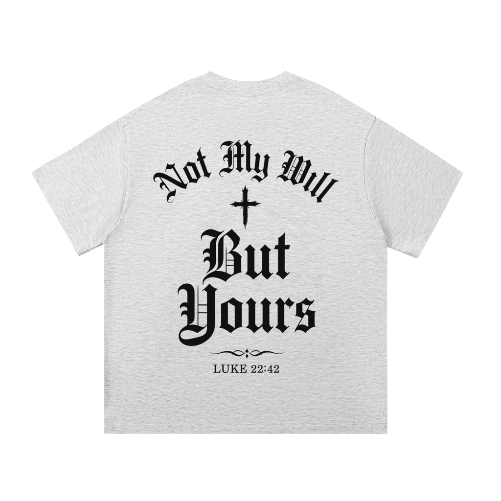 ChristianTShirt,ChristianGraphicTee,ChristianStreetwear,BibleVerseShirt,Luke2242,NotMyWillButYours,FaithBasedClothing,ChristianApparel,GothicChristian,ChristianClothing,ScriptureShirt,JesusShirt,FaithStreetwear,CrossTShirt,ReligiousStreetwear,ChristianFashion,FaithGraphicTee,ChristianGift,HISWAY,TrustTheRoute