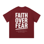 HISWAY Faith Over Fear Christian T-shirt inspired by 2 Corinthians 5:7 - product image 5