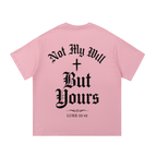 ChristianTShirt,ChristianGraphicTee,ChristianStreetwear,BibleVerseShirt,Luke2242,NotMyWillButYours,FaithBasedClothing,ChristianApparel,GothicChristian,ChristianClothing,ScriptureShirt,JesusShirt,FaithStreetwear,CrossTShirt,ReligiousStreetwear,ChristianFashion,FaithGraphicTee,ChristianGift,HISWAY,TrustTheRoute