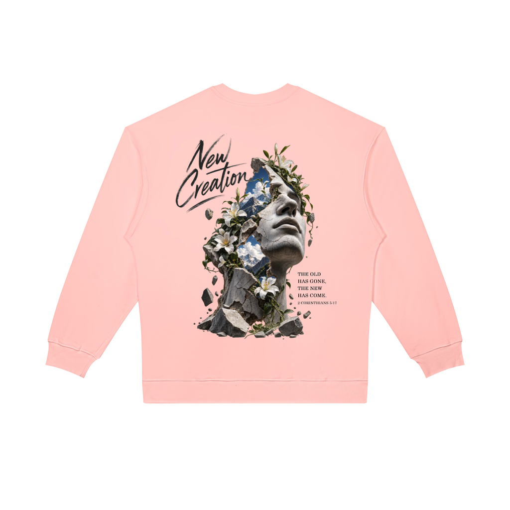 HISWAY New Creation Christian sweatshirt inspired by 2 Corinthians 5:17 - product image 13
