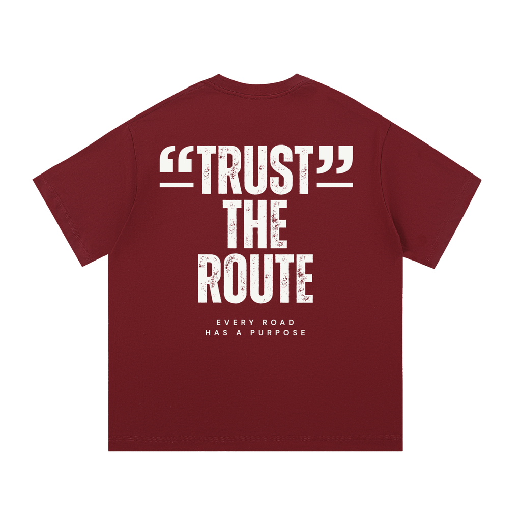 HISWAY Trust The Route Christian graphic T-shirt - product image 4