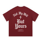 HISWAY Not My Will But Yours Christian tee inspired by Luke 22:42 - product image 5