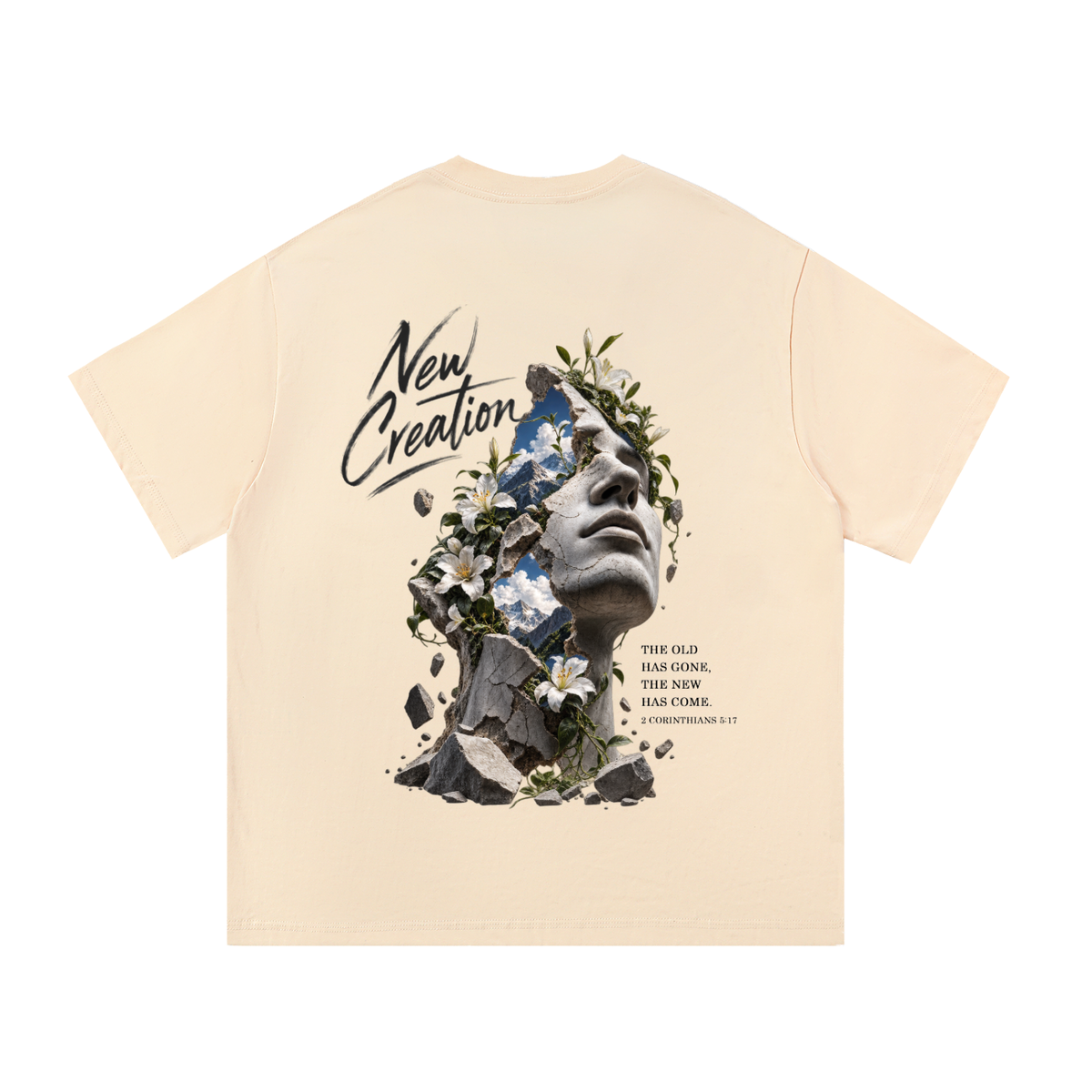 HISWAY New Creation Christian T-shirt inspired by 2 Corinthians 5:17 - product image 5