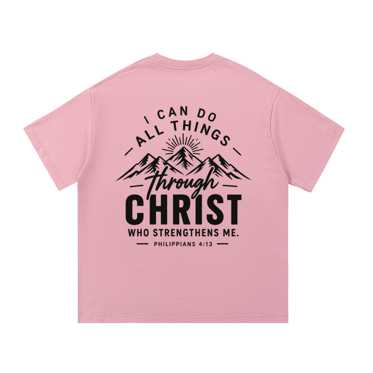 HISWAY Philippians 4:13 Christian T-shirt - product image 7