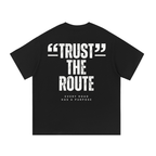 HISWAY Trust The Route Christian graphic T-shirt