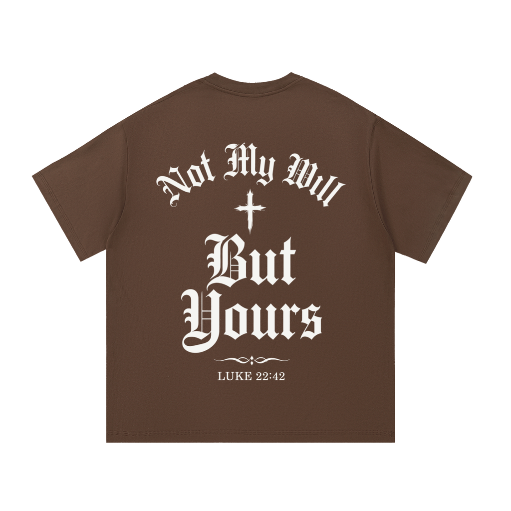 HISWAY Not My Will But Yours Christian tee inspired by Luke 22:42 - product image 7