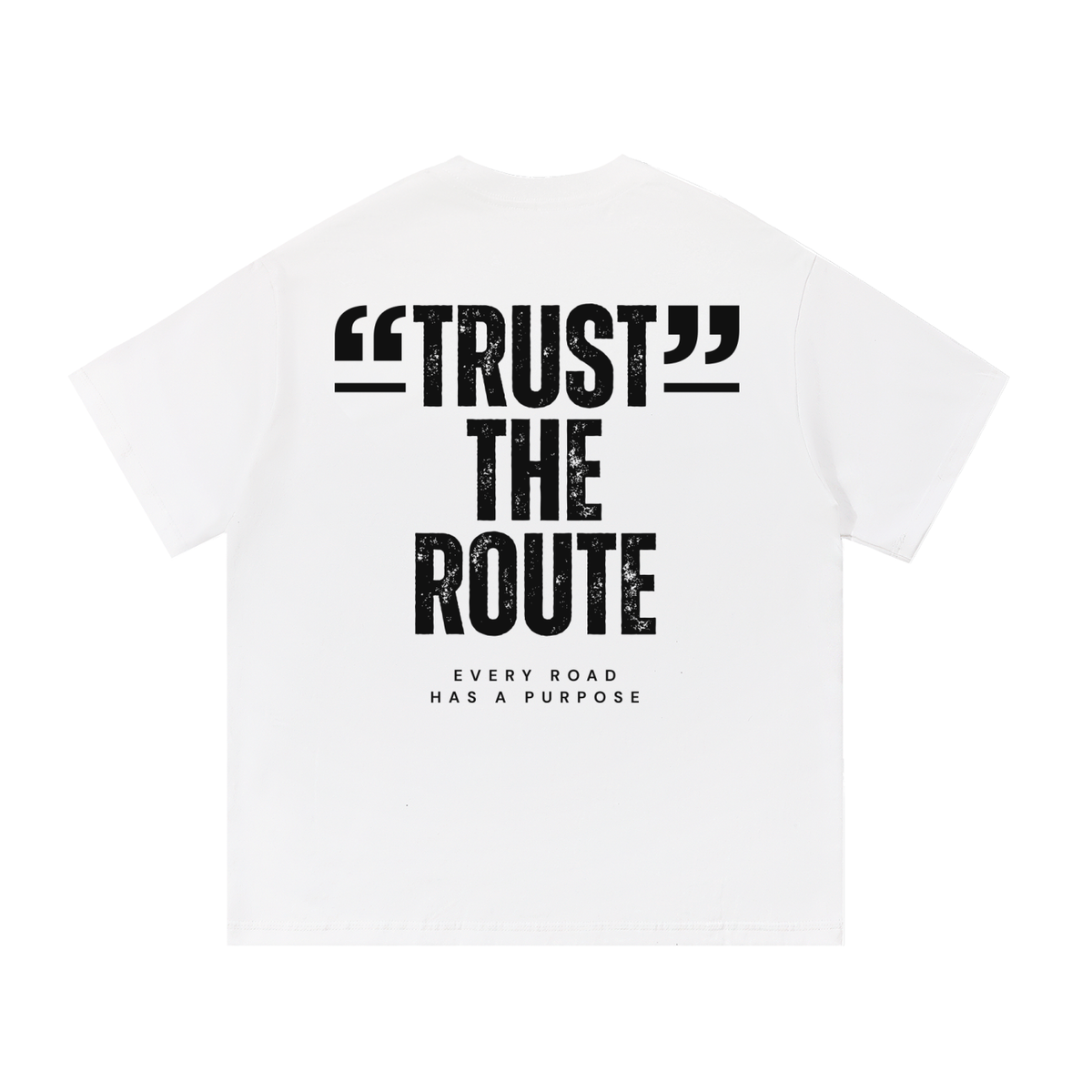 HISWAY Every Road Has a Purpose Christian graphic T-shirt