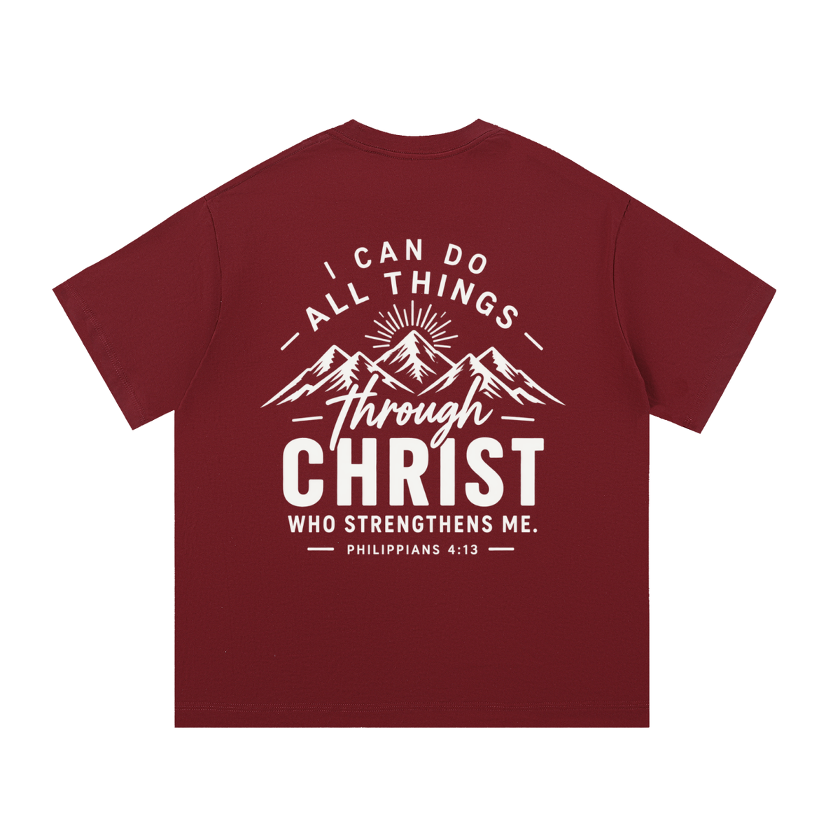 HISWAY I Can Do All Things Christian T-shirt inspired by Philippians 4:13 - product image 5